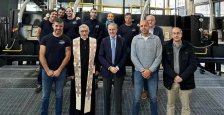 La Real Fábrica de Cristales de La Granja luce nuevos hornos