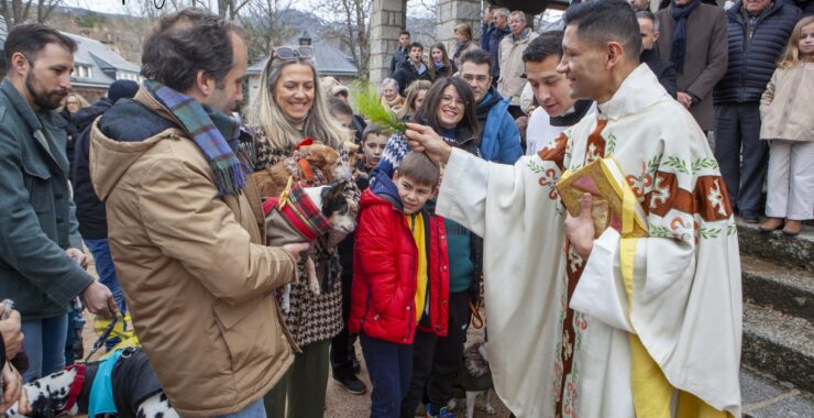 Valsaín celebra San Antón el 18 de enero