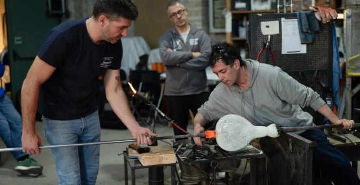 Jornada de puertas abiertas en la Real Fábrica de Cristales de La Granja