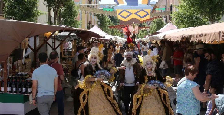 El Mercado Barroco de La Granja en imágenes