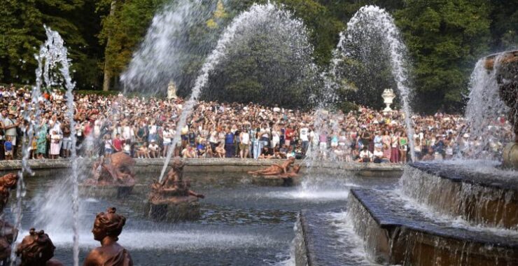 Las Fuentes Monumentales del Real Sitio de San Ildefonso brillan en honor a San Luis