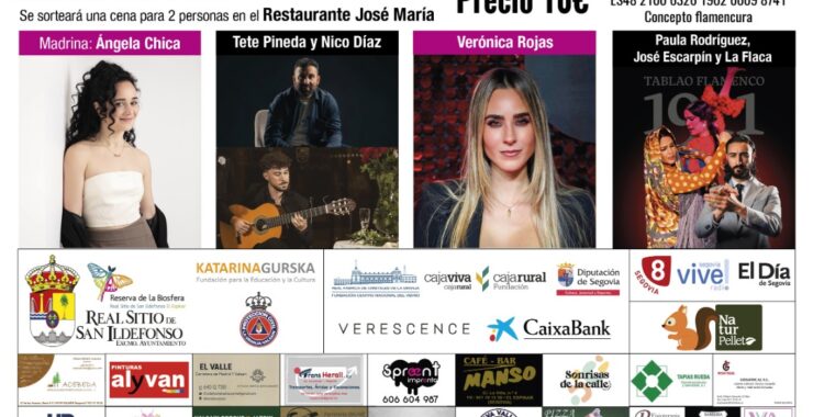 El festival ‘Flamencura’ celebra este fin de semana su décima edición en La Granja