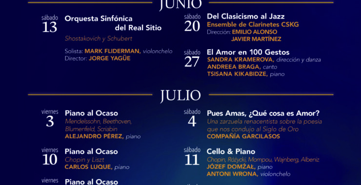 FESTIVAL NOCHES DEL REAL SITIO 2026