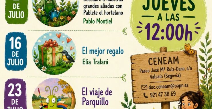 Cuentacuentos en el CENEAM