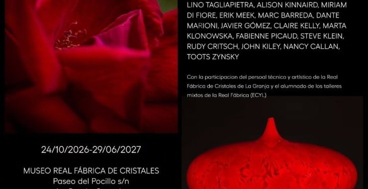 La Real Fábrica de Cristales de La Granja inaugura una muestra con obras de 15 artistas internacionales inspiradas en fotografías botánicas.